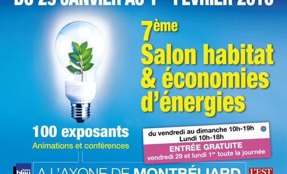 Participation au Salon habitat & économies d’énergies à Montbéliard